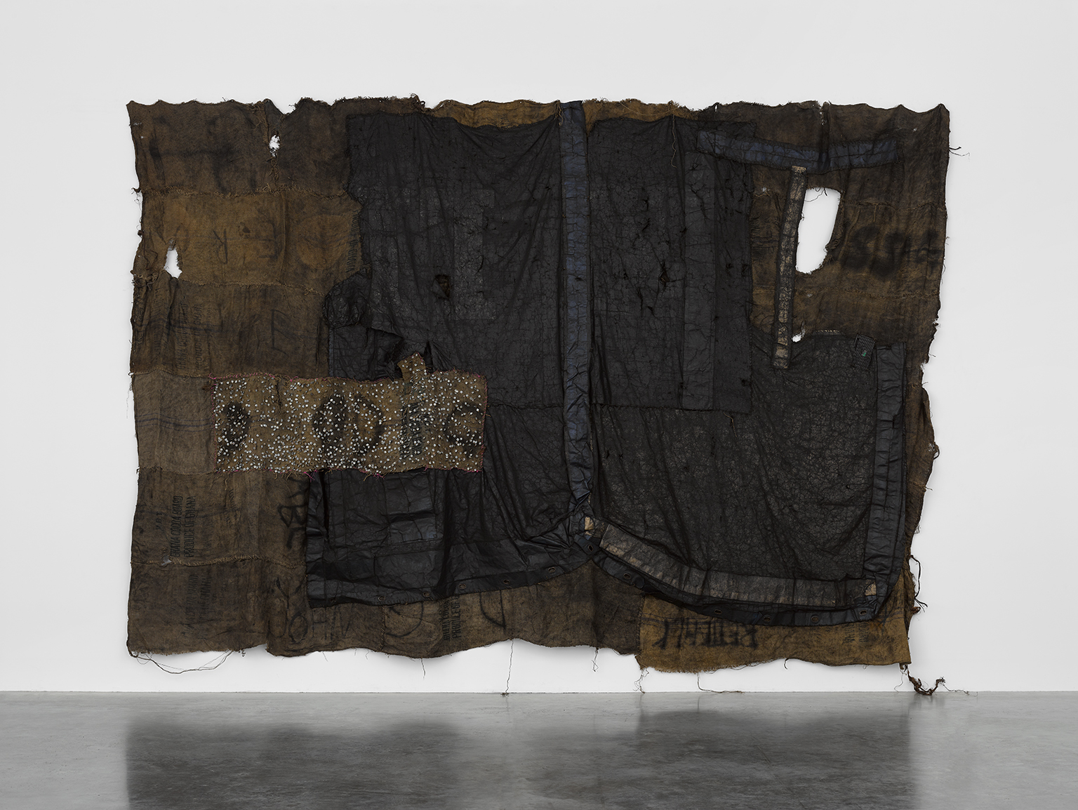 Ibrahim Mahama, ODO NTI NA ME SU, 2013-18, The Whitworth, Manchester, Art Funded 2021