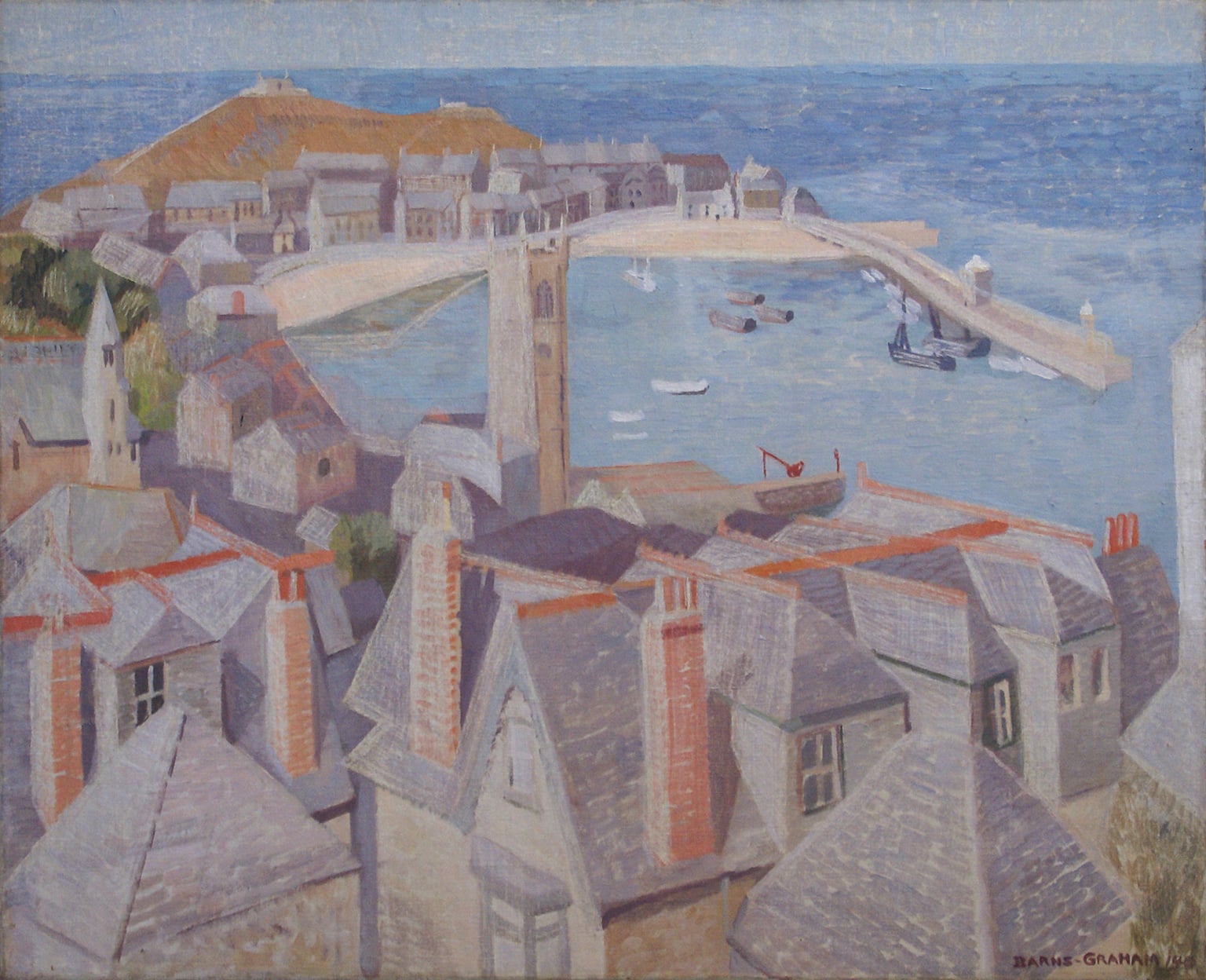 Wilhelmina BarnsGraham A Scottish Artist in St Ives Exhibition at