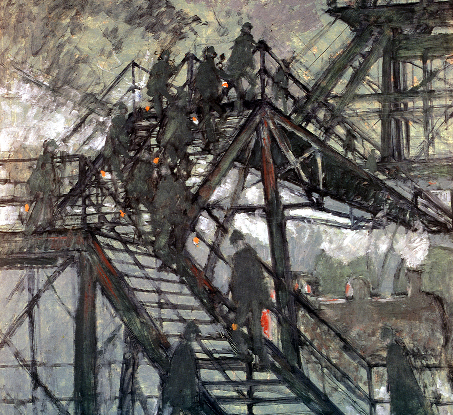 Norman Cornish The Definitive Collection Exhibition at The Bowes Museum