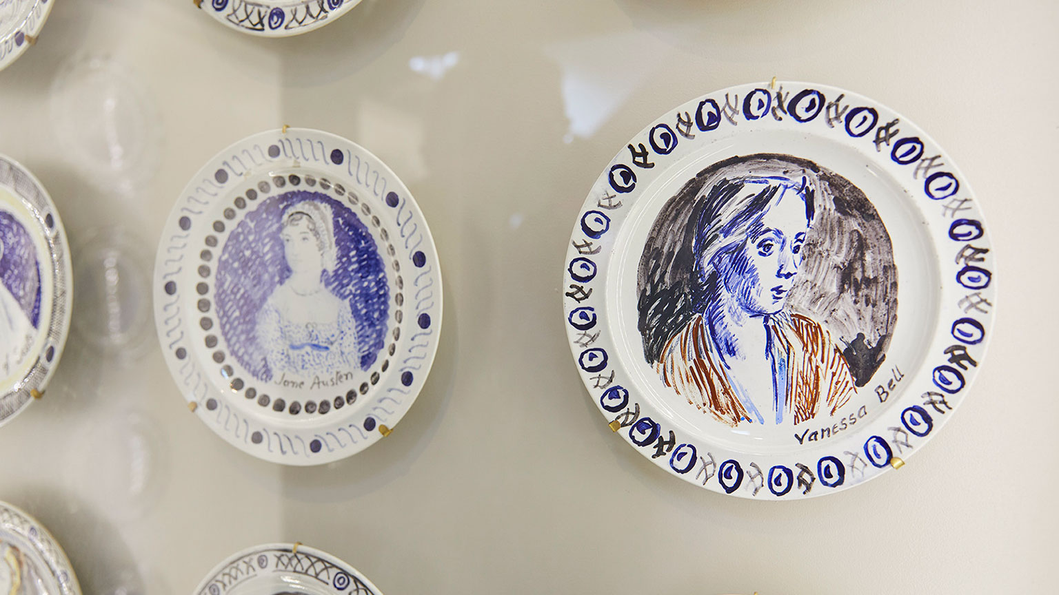 Vanessa Bell & Duncan Grant, The Famous Women Dinner Service (1932), acquired 2018 with Art Fund support, © Estate of Vanessa Bell 1961 courtesy Henrietta Garnett