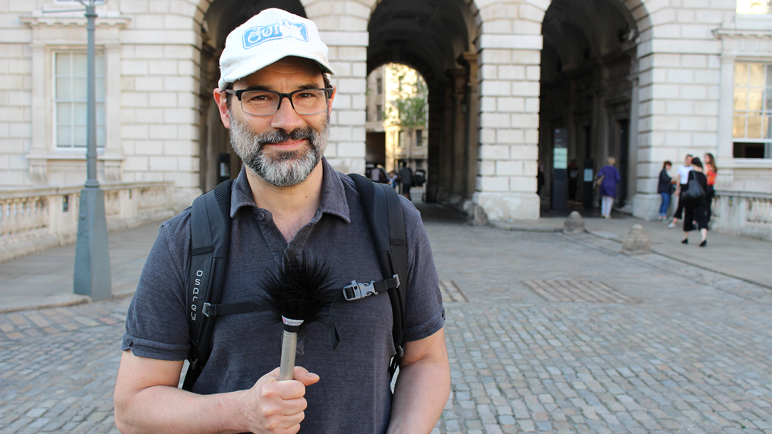 Adam Buxton at the Courtauld Gallery in London