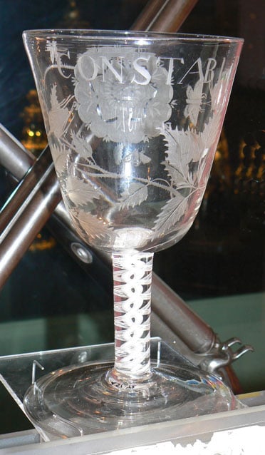 Jacobite goblet