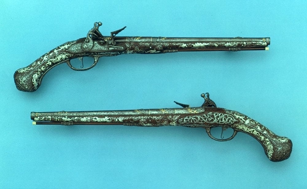 Pair of Flintlock Holster pistols