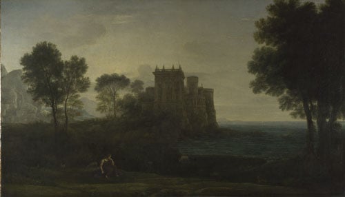 Landscape with Psyche outside the Palace of Cupid (The Enchanted Castle)