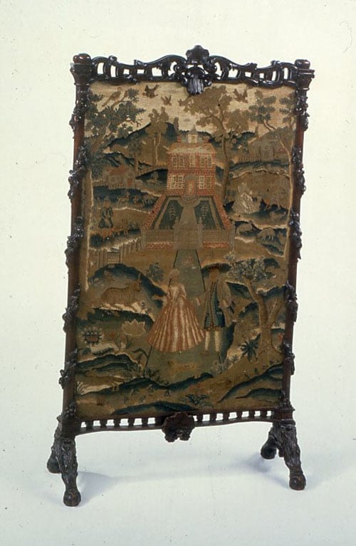 Rococo firescreen