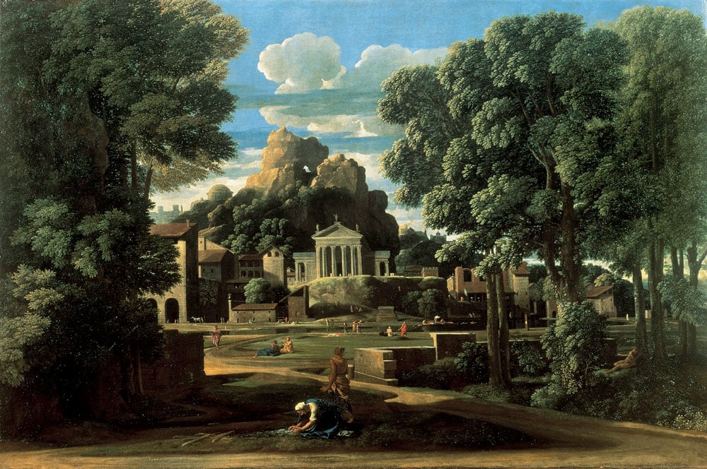 Landscape with the Ashes of Phocion (collected by His Widow)