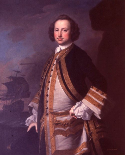 Portrait of Admiral Sir George Pocock