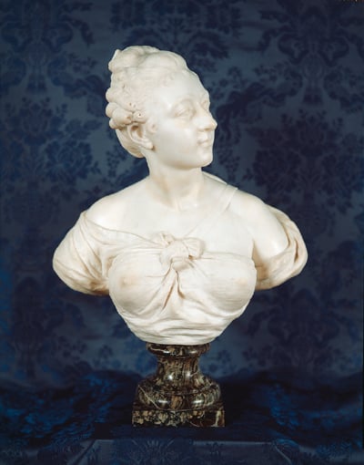 Portrait bust of Madame Du Barry