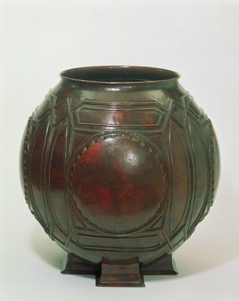 Copper urn