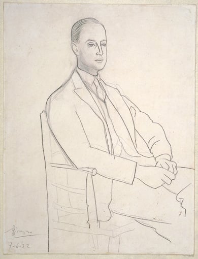 Portrait of Mr Albert Clinton 'Bertie' Landberg