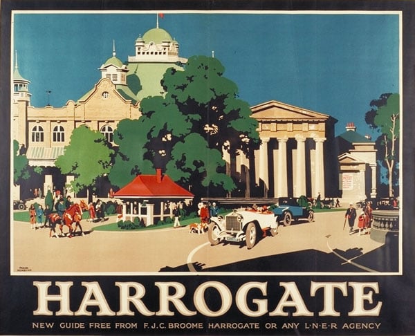 London & North East Railway poster of Harrogate