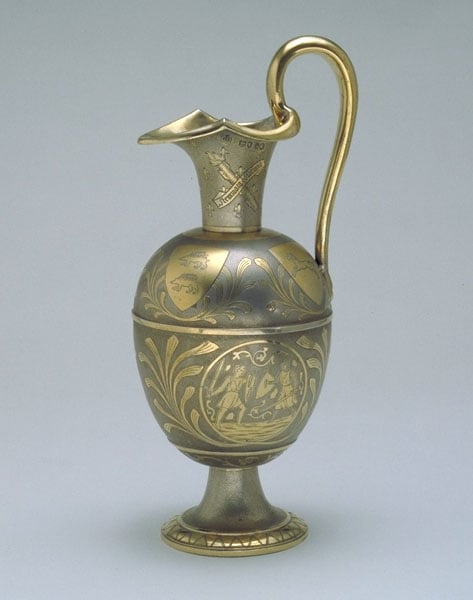 Gothic-revival ewer