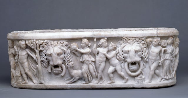 Roman child's sarcophagus