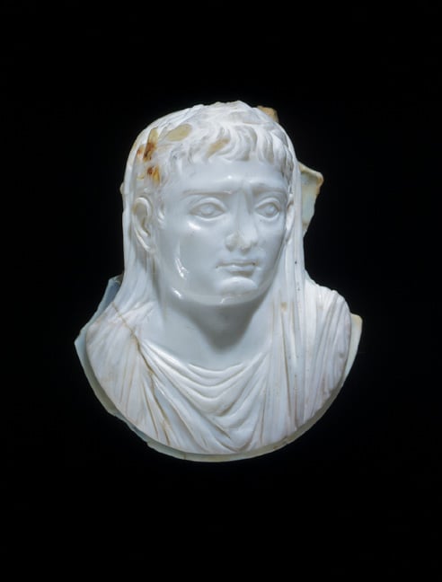 Cameo bust of Octavian