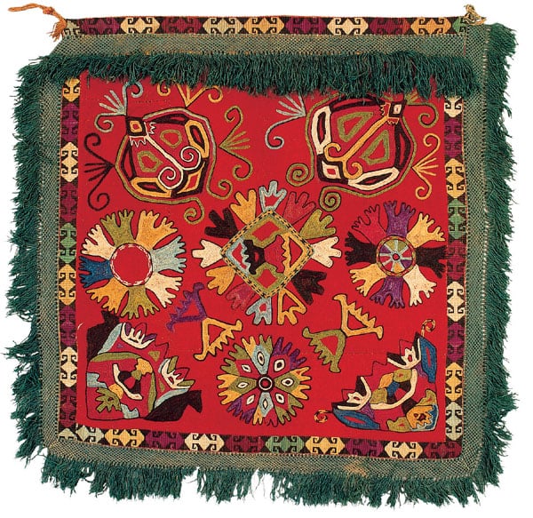 Collection of embroidered textiles