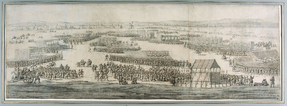 The Grand Review of the Army on Hounslow Heath