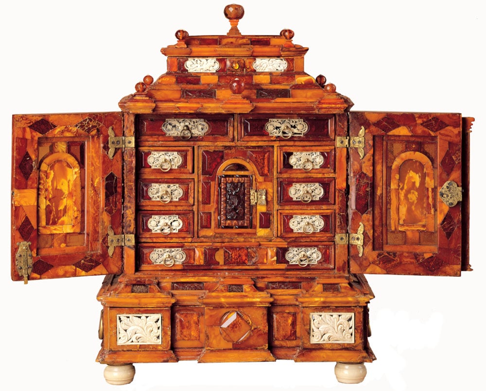 The Weld Blundell amber cabinet