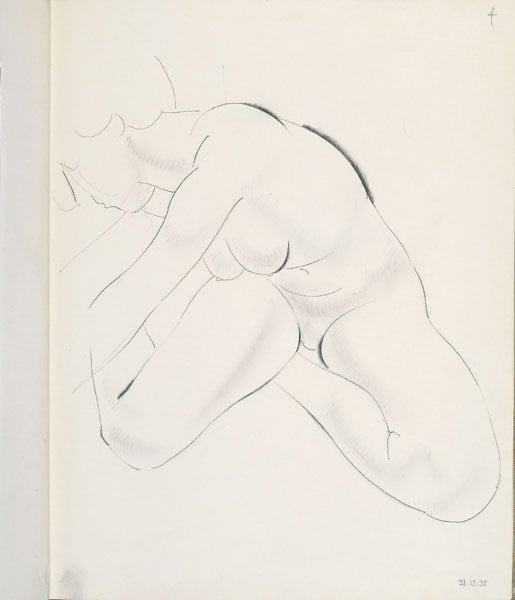 Sketchbook - 'Drawings of B.W. 1928-1930 and S.M.'s Hands'