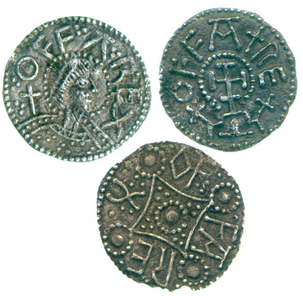 15 coins of King Offa