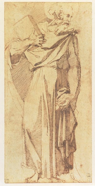 Standing Figure of a Saint