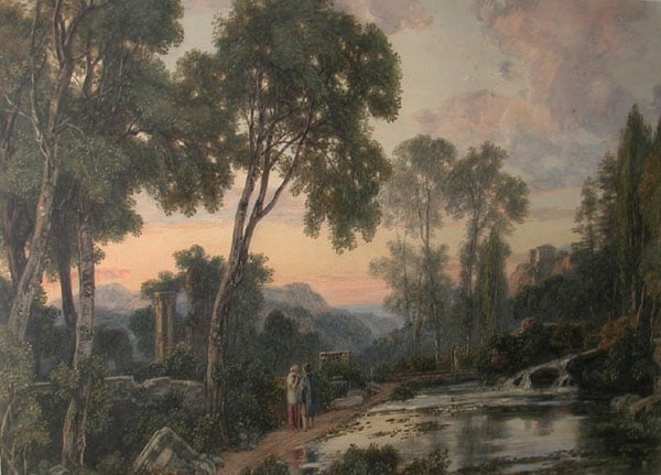 Classical Landscape, Evening