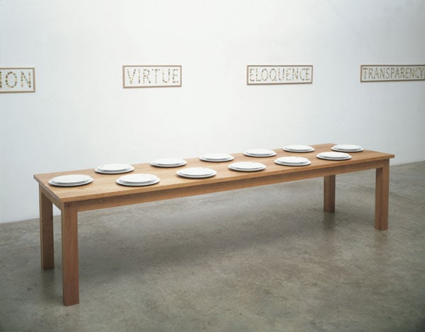 © Estate of Ian Hamilton Finlay/ Victoria Miro gallery