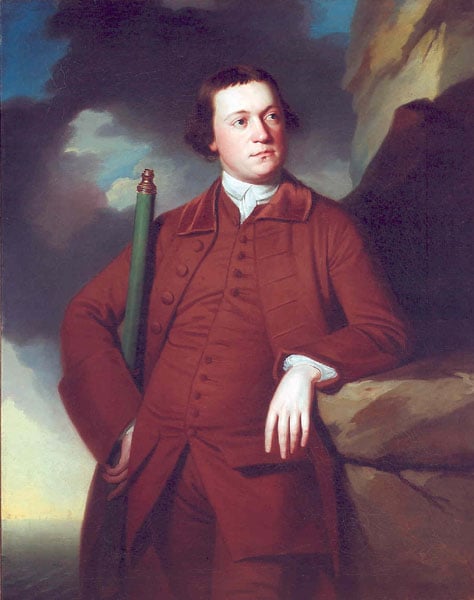 Portrait of Abraham Rawlinson, MP of Ellel Hall, near Lancaster