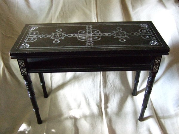 Gothic revival side table