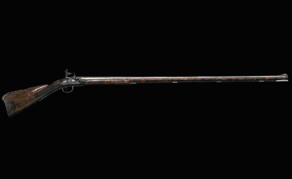 Flintlock presentation sporting gun