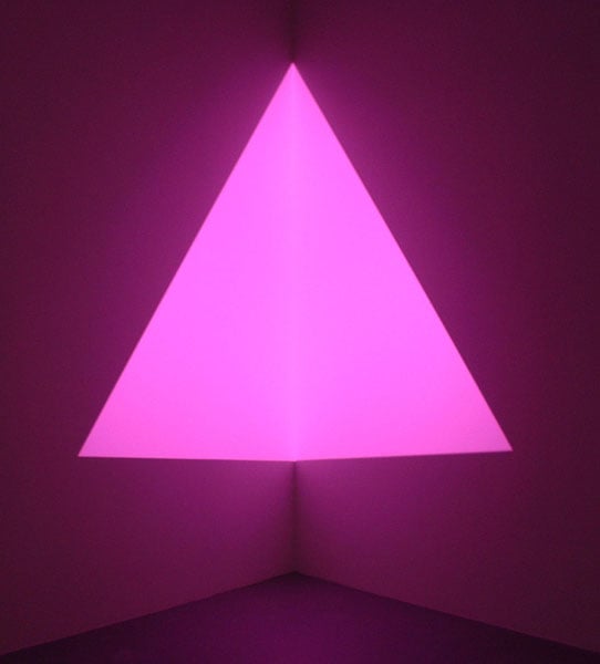 James Turrell, Pink Mist (Space Division) (1994)