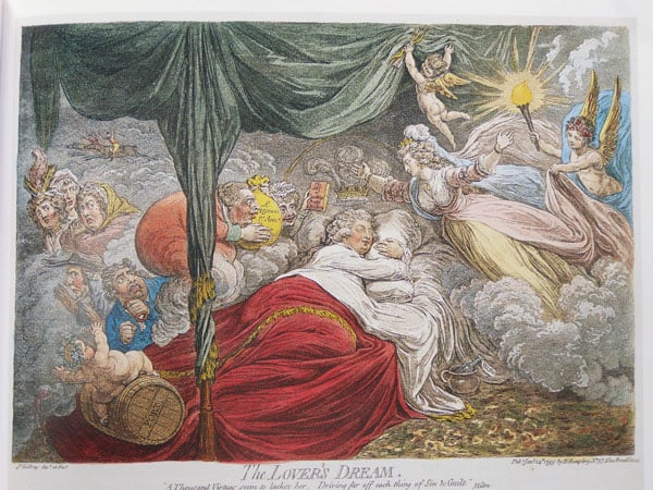 Caricatures of George IV and his circle