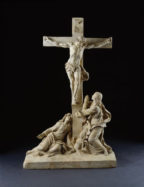 Crucifixion, with the Virgin and Saint John