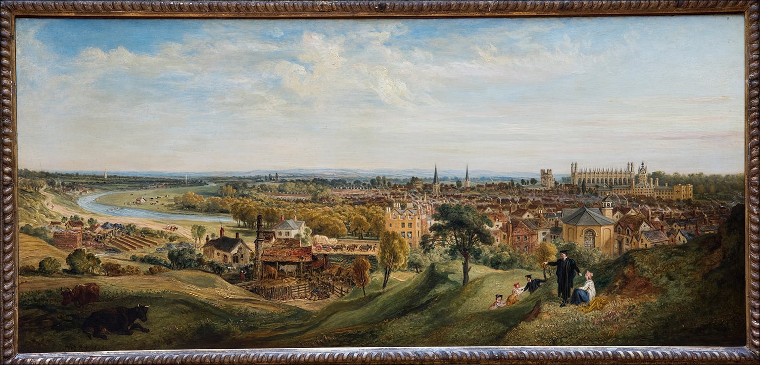 View of Cambridge from Castle Hill