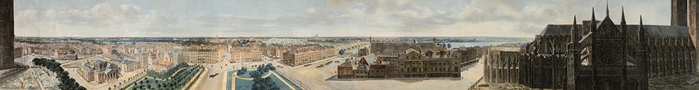 A Panoramic View of London, from the Tower of St. Margaret's Church, Westminster