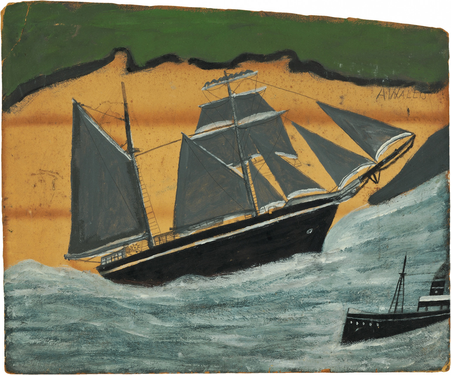 Alfred Wallis Rediscovered Exhibition at Kettle's Yard